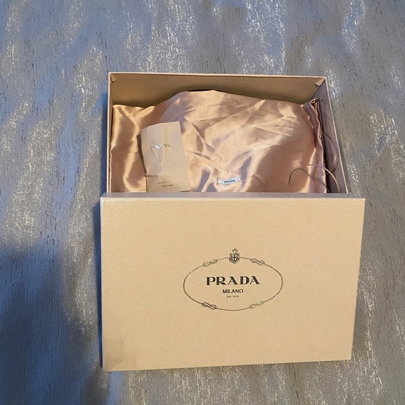 Prada - NWOT - Spazzolato Fume Mary Jane Heels - Picture 6 of 7